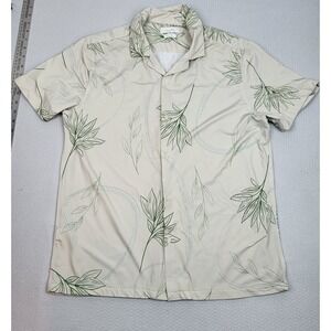 Porter Ash Kinetic Stretch Shirt Mens Medium‎ Hawaiian Camp Stretch Lightweight